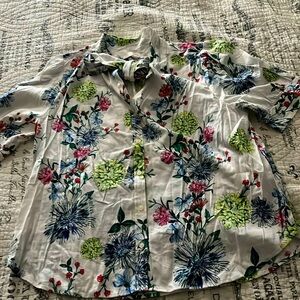 Loft floral blouse